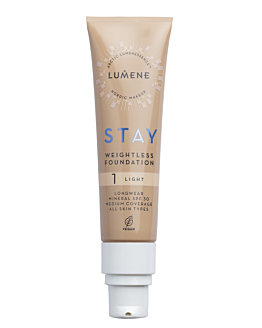 Lumene Stay Fondotinta Leggero a Lunga Tenuta SPF30 1 Light