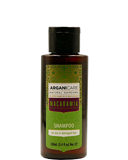 Arganicare Macadamia Szampon do włosów, Travel size 100 ml
