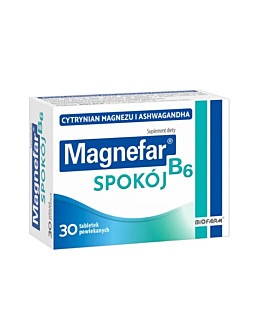 Magnefar B6 Spokój, Tabletki