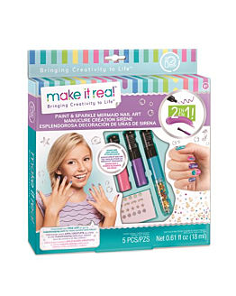 Make It Real Zestaw do Manicure z Motywem Syren