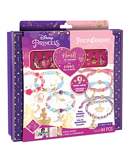 Make It Real Zestaw do Tworzenia Bransoletek Księżniczki Disneya i Juicy Couture Hearts Of Fashion 1