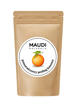 Maudi Naturals Peeling Kawowy Pomarańczowy