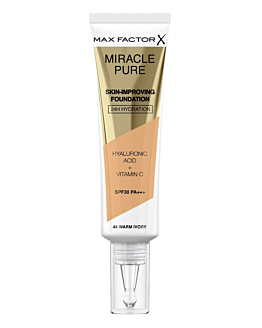 Max Factor Miracle Pure Podkład, 44 Warm Ivory