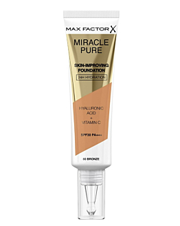 Max Factor Miracle Pure Podkład, 80 Bronze 