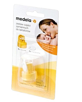 Medela Zestaw Części Zapasowych (1 zaworek, 2 membranki) 