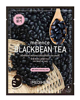 Mediheal Meience Blackbean Tea Maska aozświetlająco-tonizująca