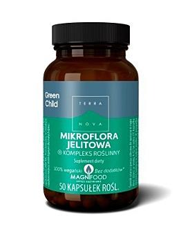 Terranova Mikroflora Jelitowa+ Kompleks Roślinny, Kapsułki