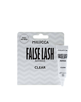 Milucca Klej do sztucznych rzęs Transparentg