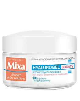 Mixa Hyalurogel Crema Ricca Idratante Intensiva 50 ml
