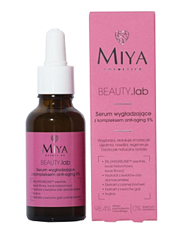 Miya Beauty.Lab Siero Levigante con Complesso Anti-Aging 5% 30 ml