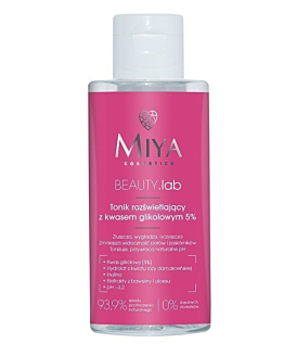 Miya Beauty.Lab Tonico Illuminante con Acido Glicolico 5% 150 ml
