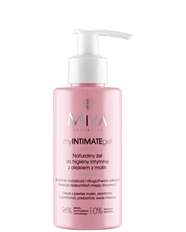Miya Myintimategel Gel Intimo Naturale con Olio di Lampone 140 ml