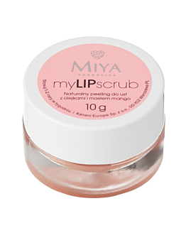 Miya Mylipscrub Naturalny Peeling do ust z Olejkami i Masłem Mango