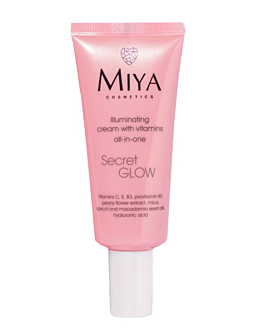 Miya SecretGLOW Rozświetlający krem z witaminami all-in-one