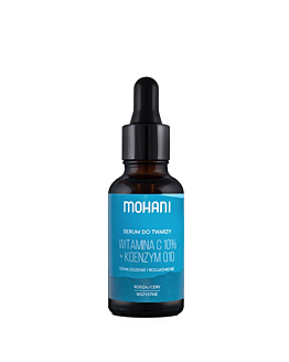 Mohani Odmładzająco-rozjaśniające serum do twarzy z wit. C 10% i Q10 