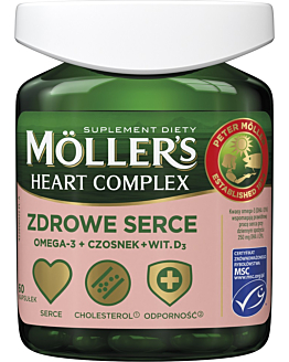 Mollers Complex Heart Zdrowe Serce, Kapsułki