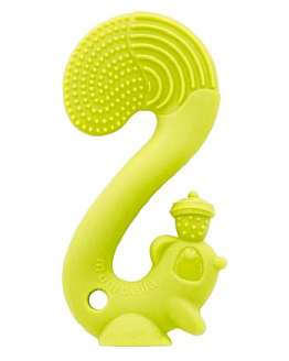 Mombella Gryzak Zabawka Squirrel Green