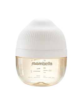 Mombella Breast Shape Ivory PPSU - Butelka antykolkowa 1 szt.