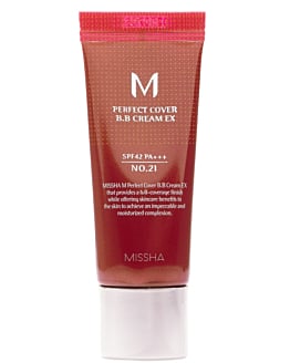 Missha M Perfect Cover BB Cream SPF 42 PA+++ No 21 Light Beige 20 ml