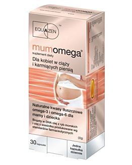 Mumomega, Naturalne kwasy tłuszczowe omega-3 i omega-6 dla kobiet w ciąży i karmiących piersią, Kapsułki