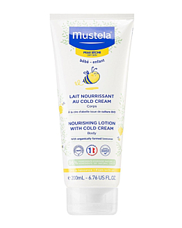 Mustela Bebe Odżywcze mleczko do ciała z Cold Cream