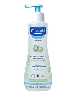 Mustela Bébé Acqua Detergente Senza Risciacquo 300 ml