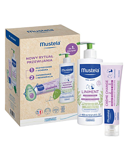 Mustela Zestaw Przewijanie (Liniment + Krem do Przewijania )