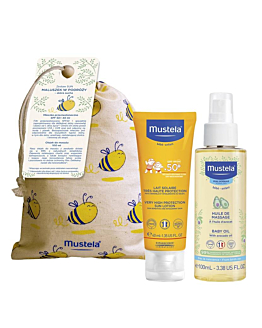 Mustela Sun Zestaw Maluszek w podróży - Skóra Sucha