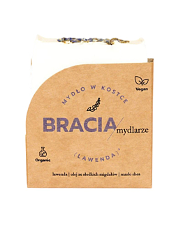Bracia Mydlarze Mydło w kostce, Lawenda
