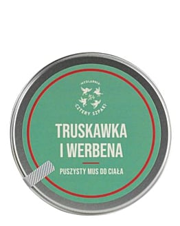 Mydlarnia Cztery Szpaki Mus do ciała, Truskawka i Werbena