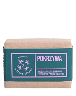 Mydlarnia Cztery Szpaki Mydło w kostce Pokrzywa