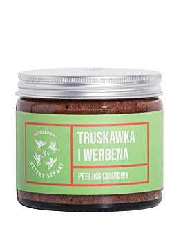 Mydlarnia Cztery Szpaki Peeling Truskawka i Werbena
