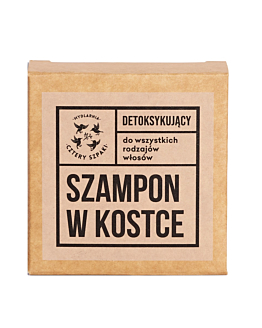 Mydlarnia Cztery Szpaki Szampon Detoksykujący w Kostce
