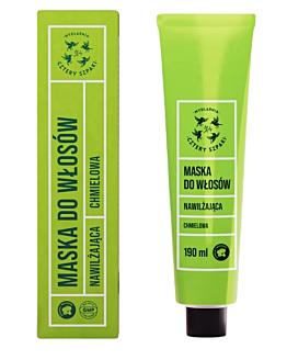 Mydlarnia Cztery Szpaki Chmielowa - Maska do włosów, nawilżająca 190 ml