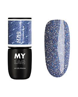 Mylaq Smalto Ibrido My Gleaming Blue