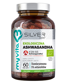 Ashwagandha Bio 200 mg, 60 kaps.