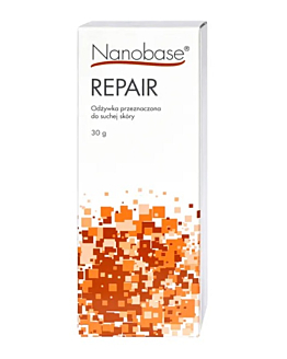 Nanobase Repair, Odżywka do skóry suchej, 30 g