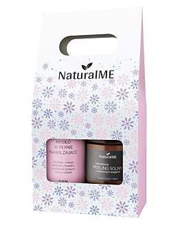 NaturalME Zestaw Zimowa Pielęgnacja (Mydło + Peeling Karmelowy 20 )