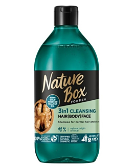 Nature Box Men Szampon do włosów 3W1 Orzech Włoski