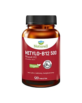 Naturell Metylo-B12 500 120 tabletek