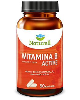 Naturell Witamina B Active, Kompleks witamin z grupy B, Kapsułki