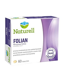 Naturell Folian, Tabletki