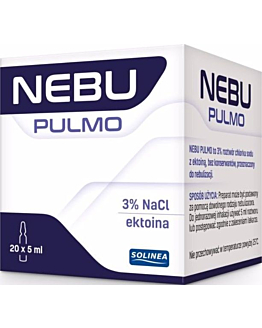 Nebu Pulmo 3% NaCl Roztwór do Inhalacji, Ampułki