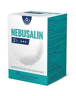 Nebusalin 3% Hipertoniczny roztwór do inhalacji, Ampułki