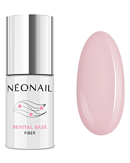 Neonail Revital Base Fiber Baza hybrydowa, Creamy Splash