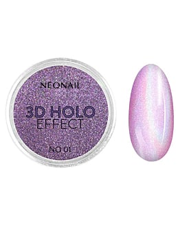 Neonail Pyłek do paznokci 3D Holo Effect 01 Rose