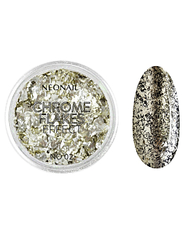 Neonail Pyłek do paznokci Chrome Flakes Effect No. 02 0,