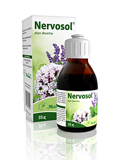 Nervosol lek stosowany w stanach napięcia nerwowego i niepokoju, 35 g