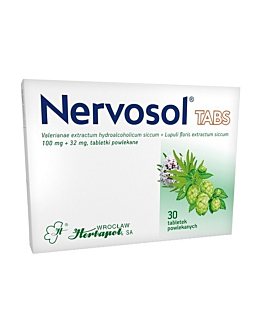 Nervosol TABS 100 mg + 32 mg tabletki powlekane