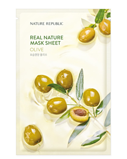 Nature Republic Real Nature Olive Mask Sheet 23ml